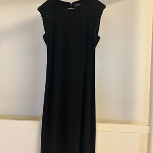 Theory Black Midi Dress